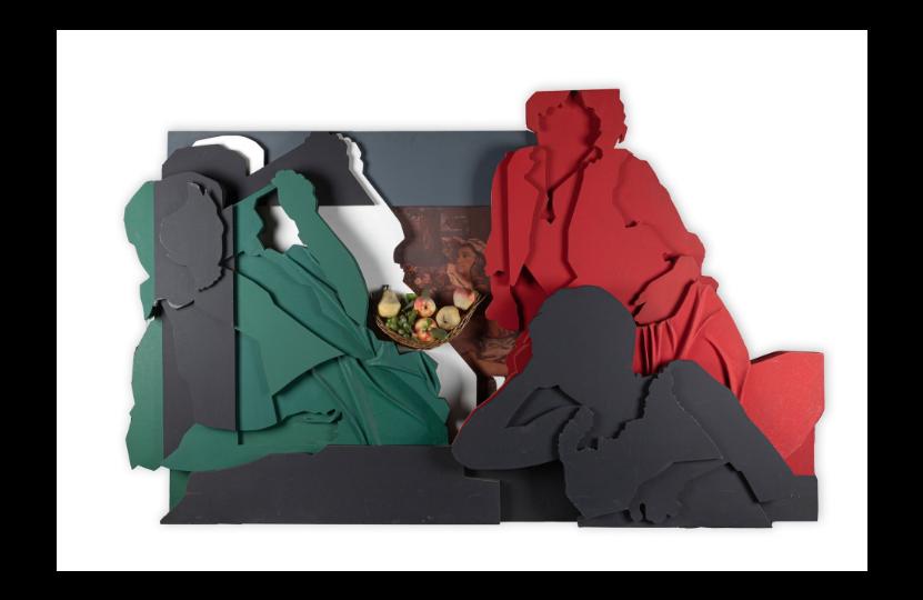 Philippe CARRE — “Les demoiselles des bords de Seine” II d’après Courbet