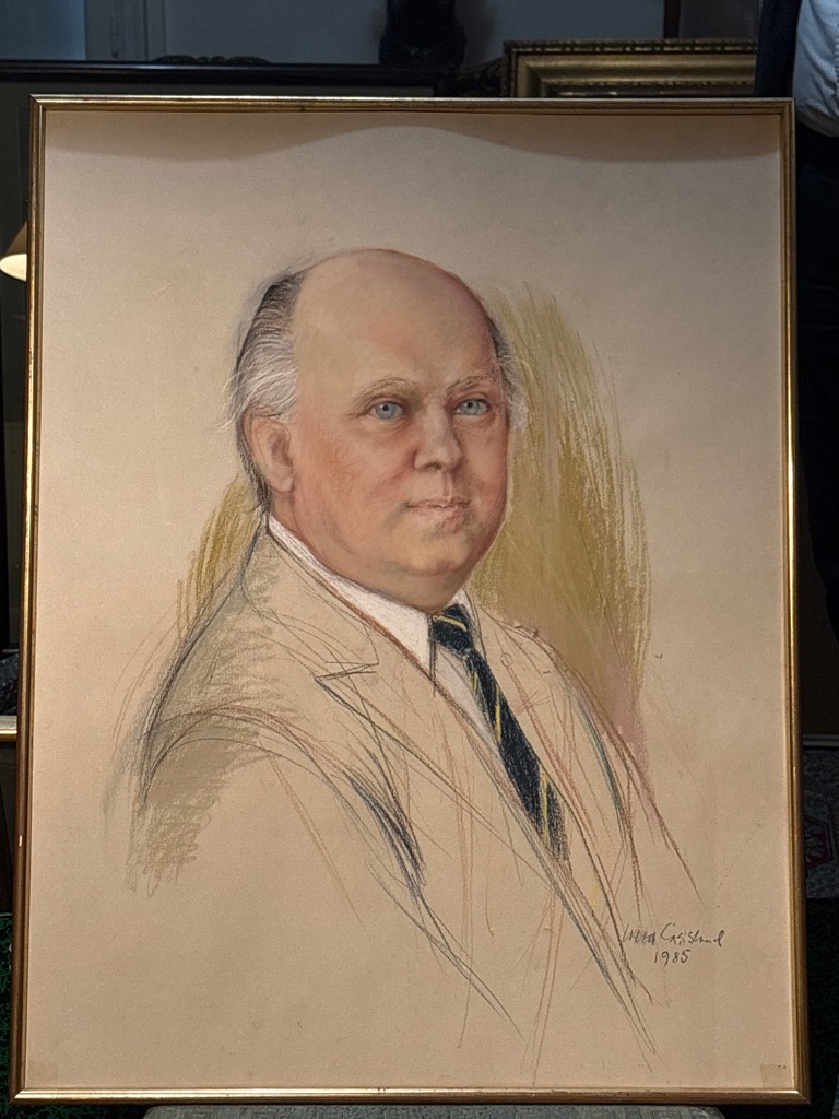 Ulla CASSLAND — Portrait de Nibbe MALMKVIST