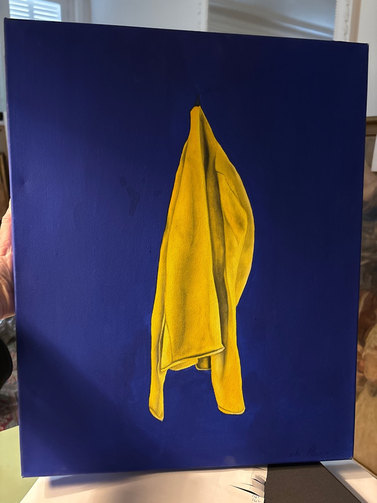 Elsa AKESSON — My yellow cashmere jumper