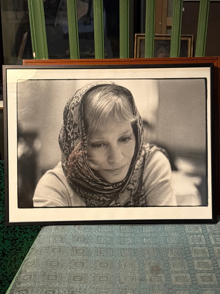 Christophe LAURENTIN — Portrait  de Ingrid Thulin, actrice suédoise Photographie en noir et blanc