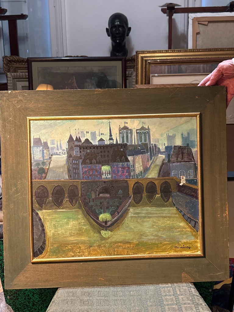 Monica BASTIDE — La pointe de la cité, Paris