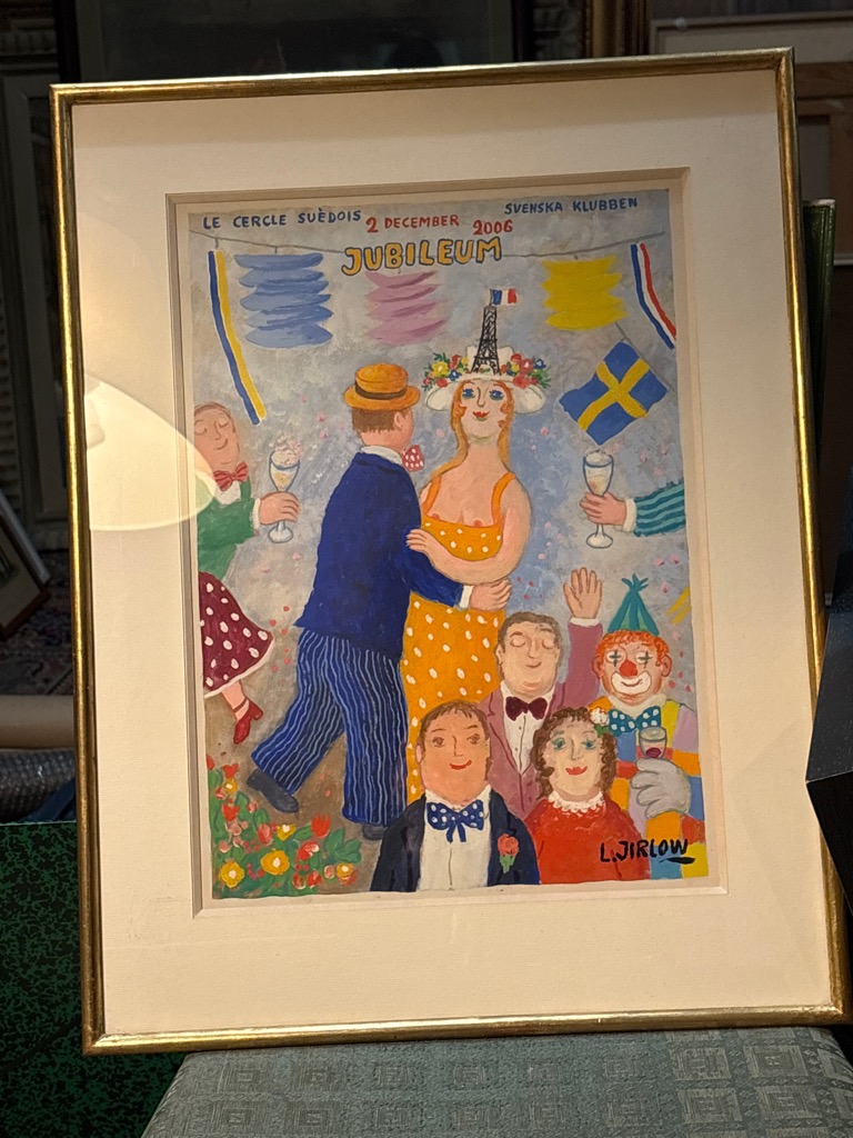 Lennart JIRLOW — Jubileum le cercle suédois 2 décembre 2005, svenska Klubben