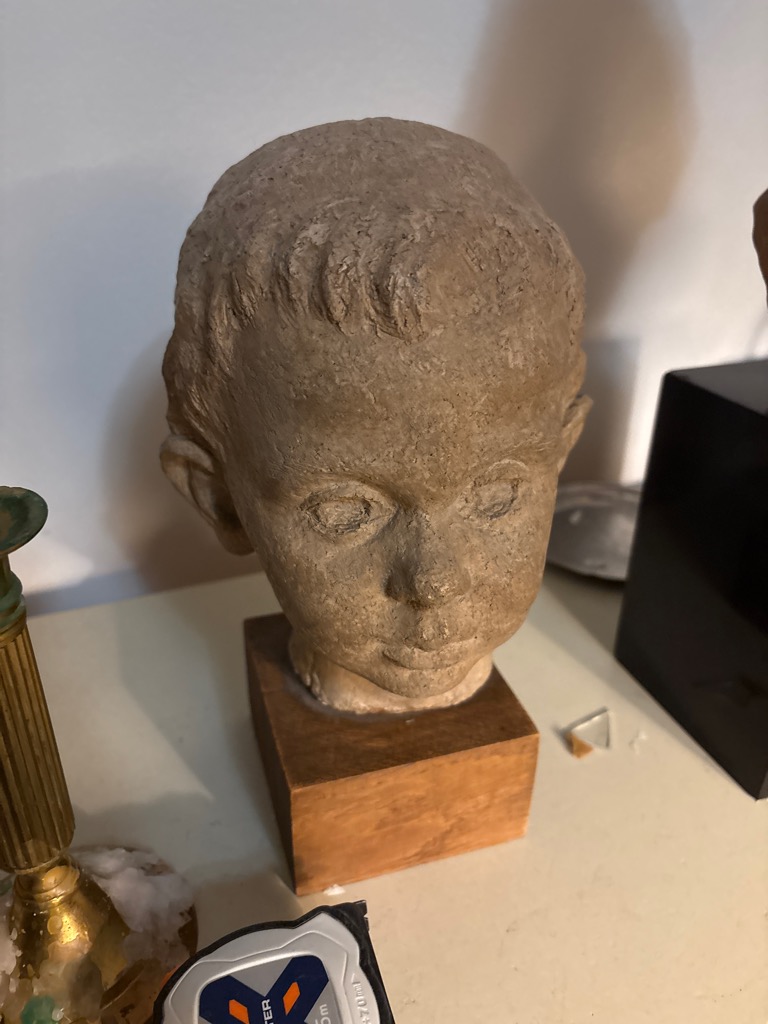 Maire-Helve MÄNNIK — Tête d’enfant Terre cuite