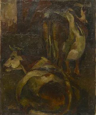 Eugène Corneau — Les deux vaches