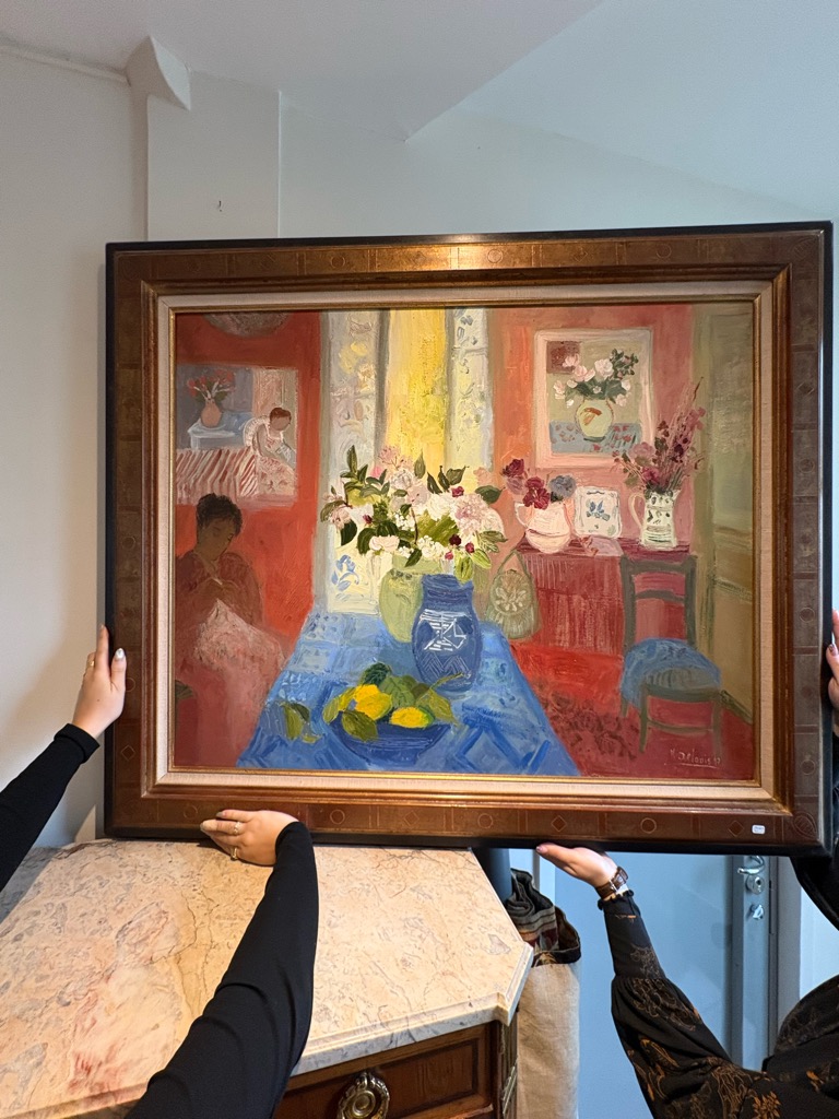 Nancy DELOUIS — Le bouquet blanc