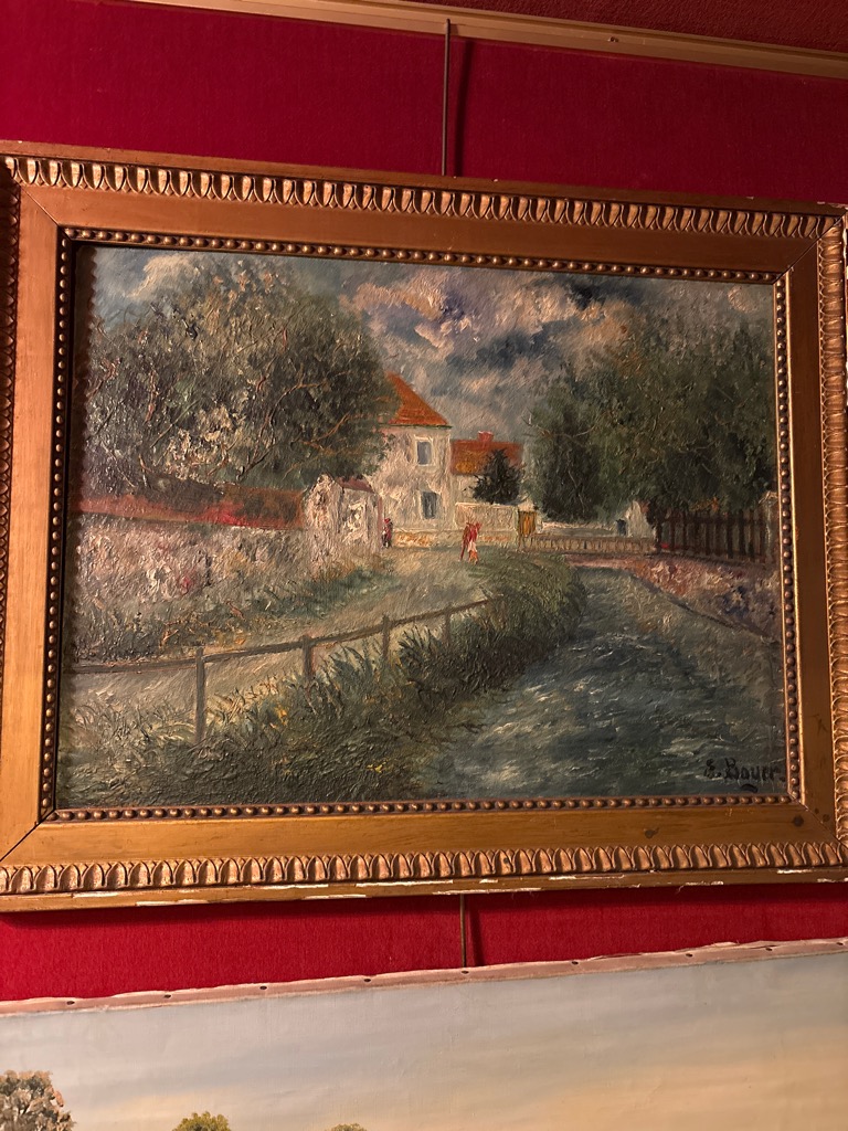 Émile Boyer — Rue du village