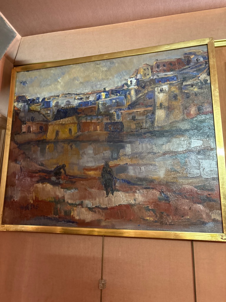 Jacques Winsberg — Paysage aux maisons