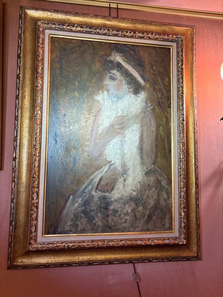 Emile Boyer — Elégante de profil