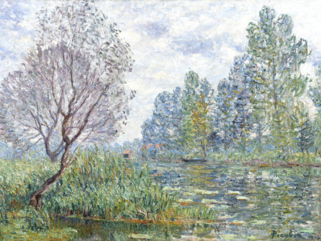  — Bords du Loing, temps gris