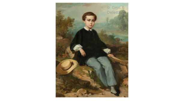  — Jeune garçon au cerceau