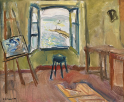  — Le Port de Saint Tropez vu de l'atelier du peintre