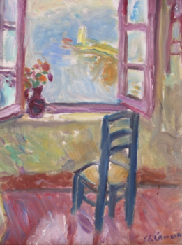  — Le Pot de fleurs sur le rebord de la fenêtre de l'atelier, Saint Tropez