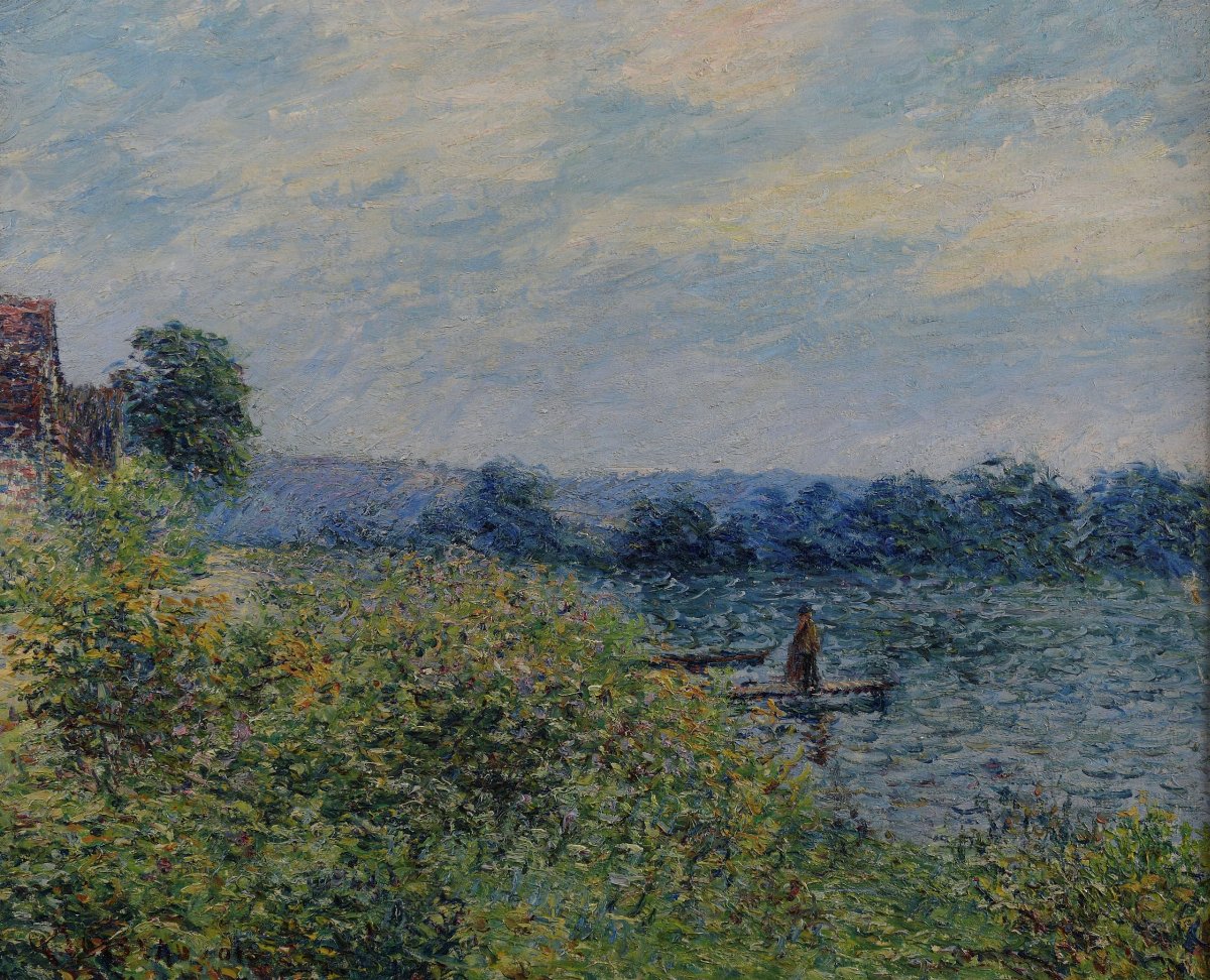  — Bord de l'Eure, effet du matin