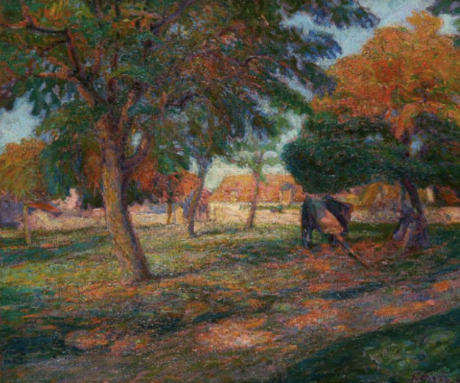 Armand Guillaumin (1841-1927) — Le Moulin Bouchardon, circa 1900