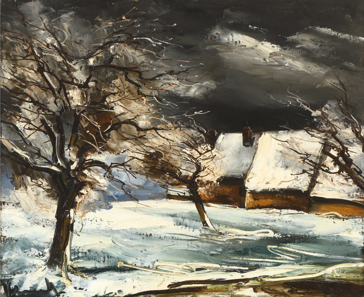  — La ferme enneigée