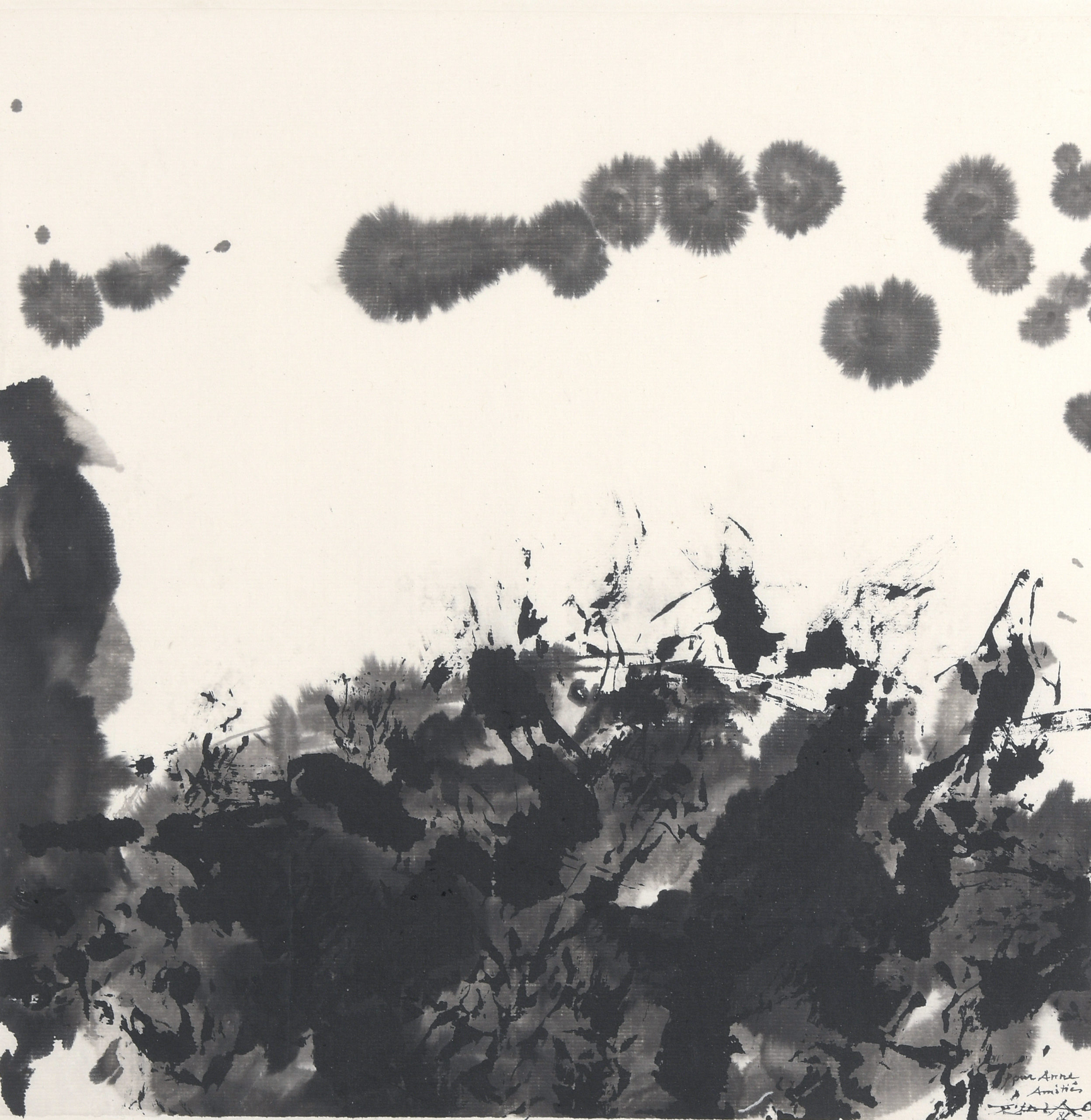 Zao Wou Ki (1921-2013) — Composition