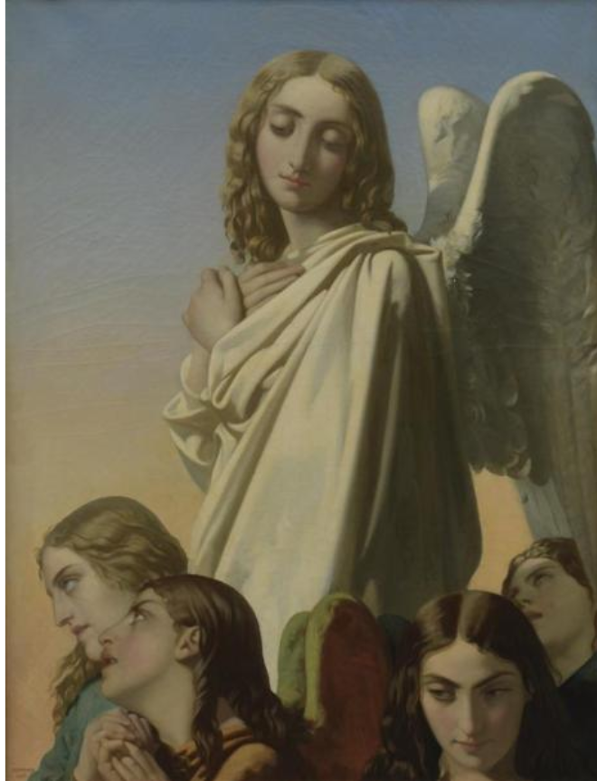 Henri Lehmann (1814-1882) — Etude d'anges, 1843