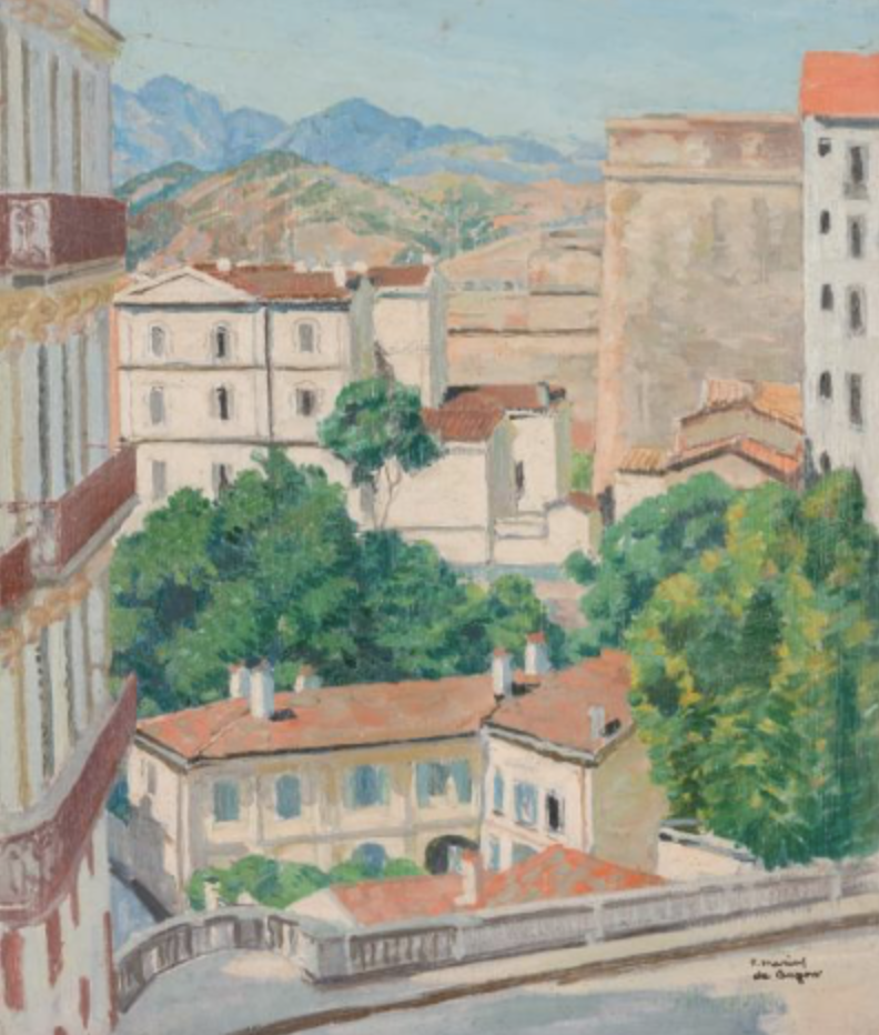 Frédéric Marius de BUZON (1879-1958) — Ville kabyle