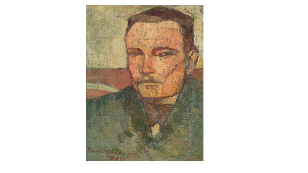 Émile BERNARD (1868-1941) — Portrait de Jacques Tasset