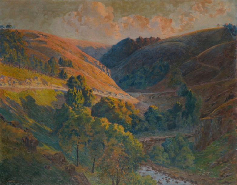 Paul MADELINE (1863-1920) — Paysage