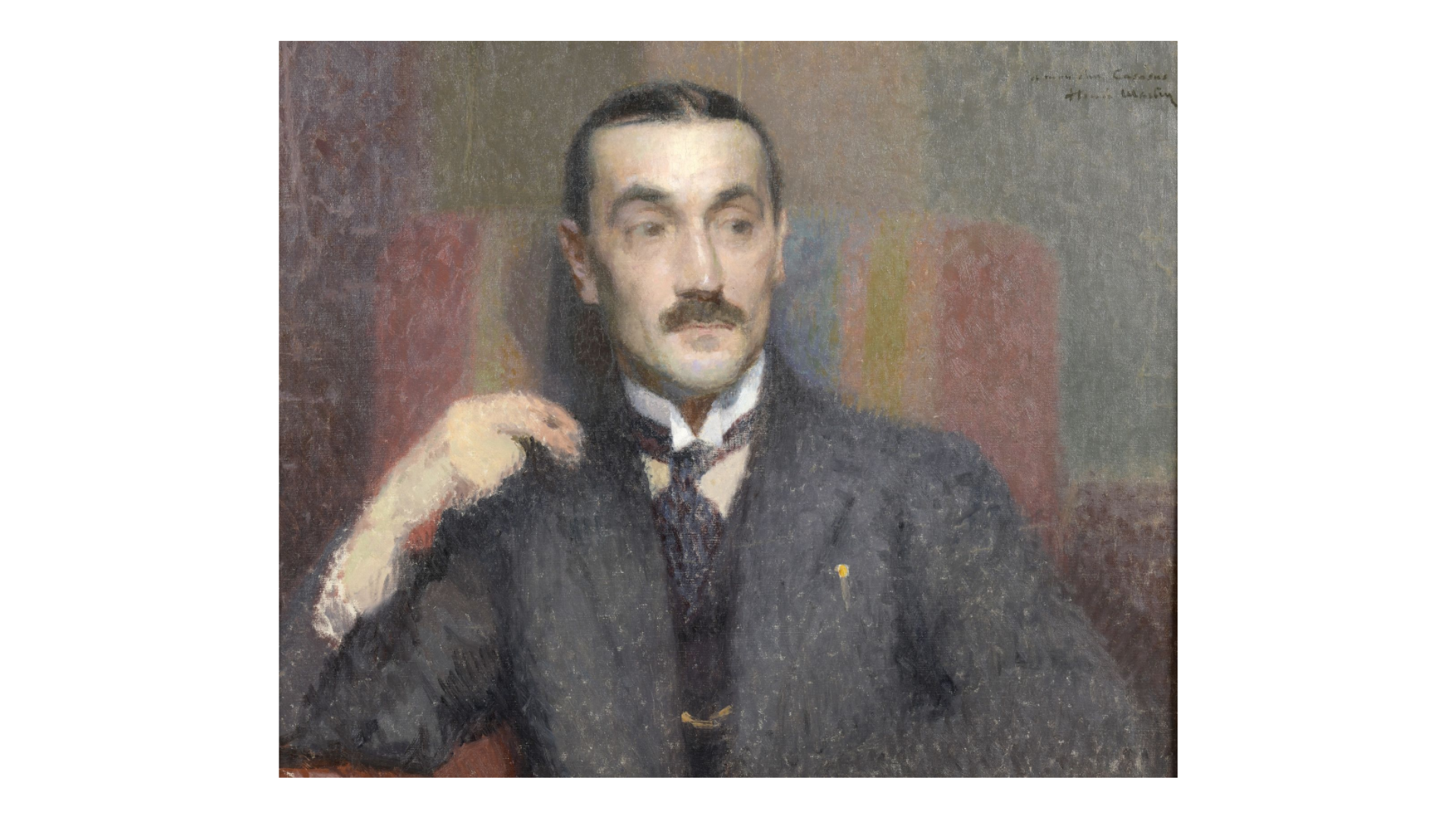Henri MARTIN (1860-1943) — Portrait du peintre Casasus