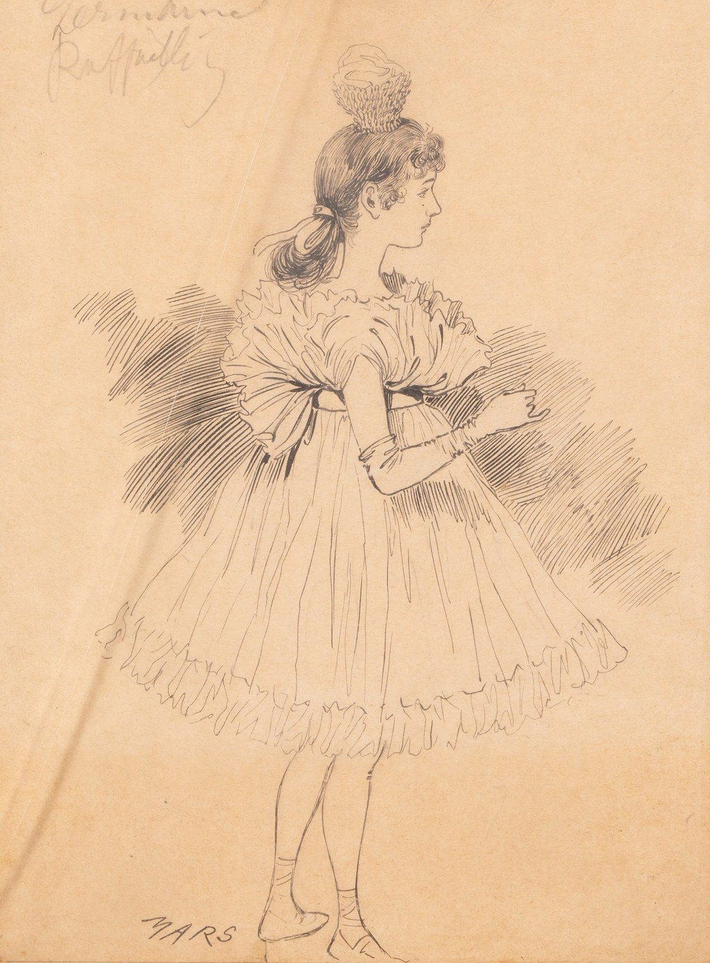  — Portrait de Germaine en danseuse