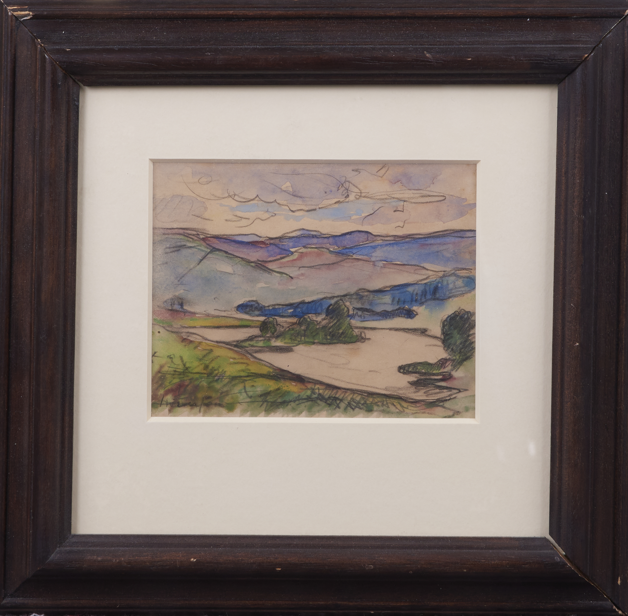 Maxime MAUFRA (1861-1918) . — Le lac Killean, 1896