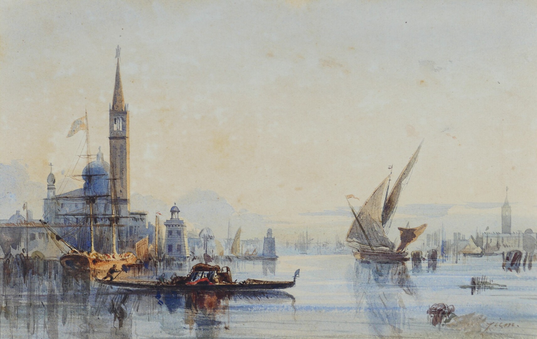Félix ZIEM (1821-1911) — Venise