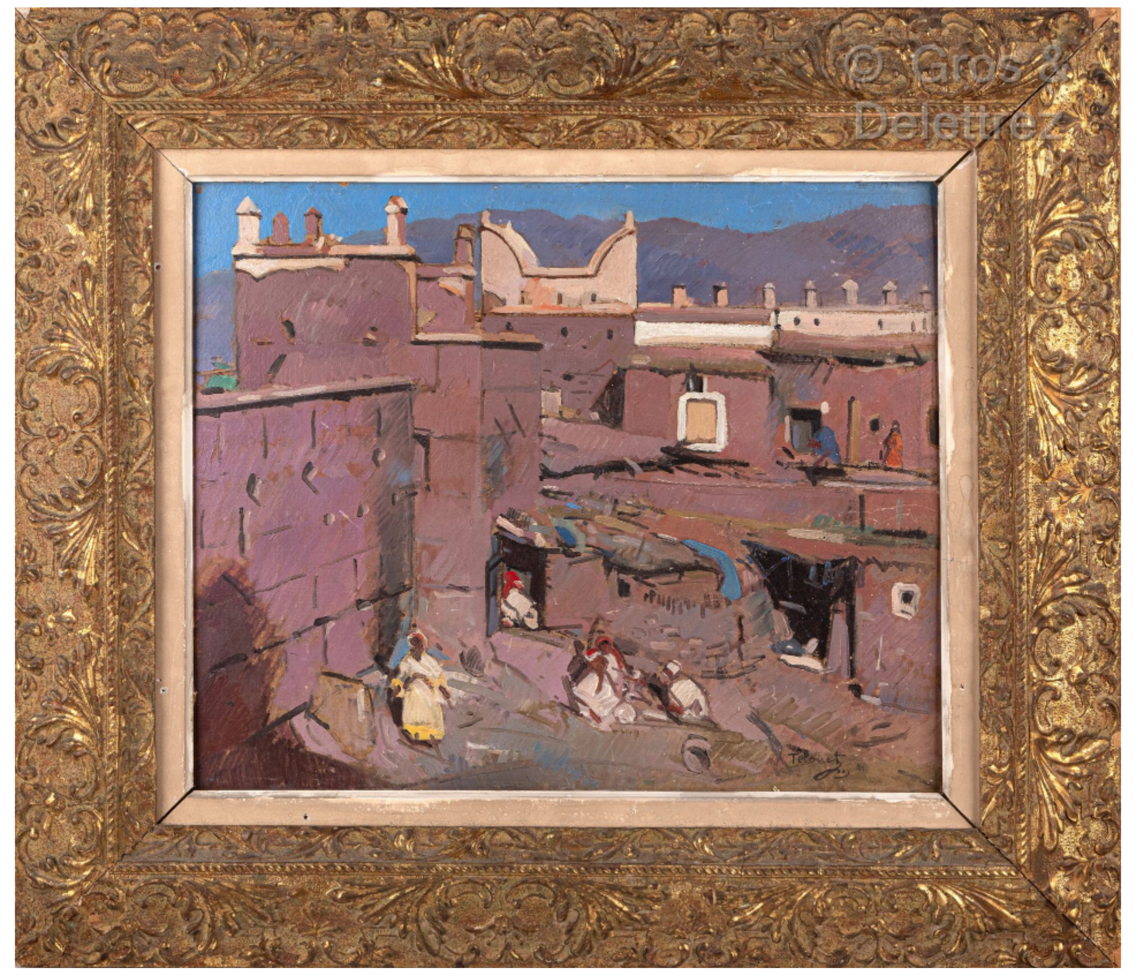 Jacques MAJORELLE (1886-1962) — La casbah de Telouet