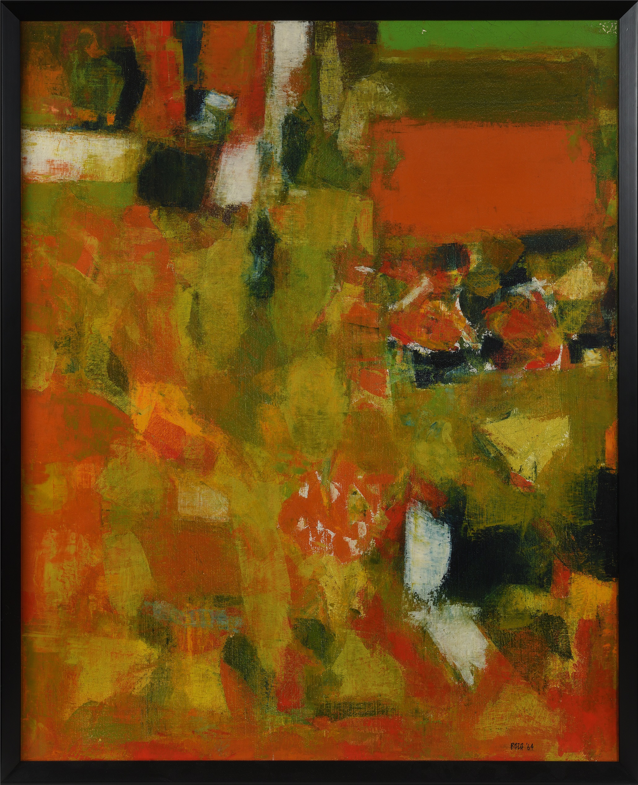 Sayed Haider RAZA (1922-2016) — L'automne (the fall), 1964