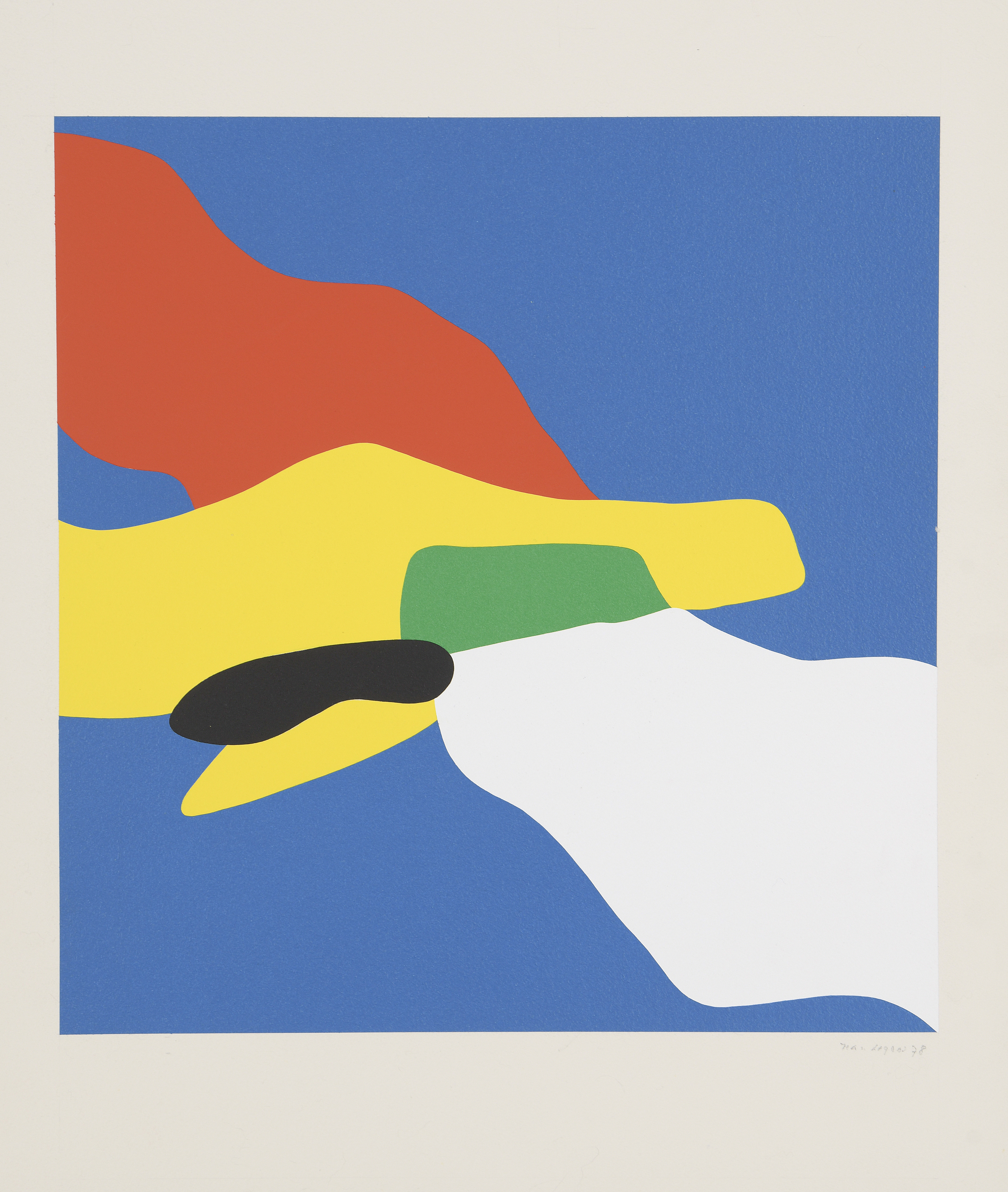 Jean LEGROS (1917-1981) — Sans titre, 1978