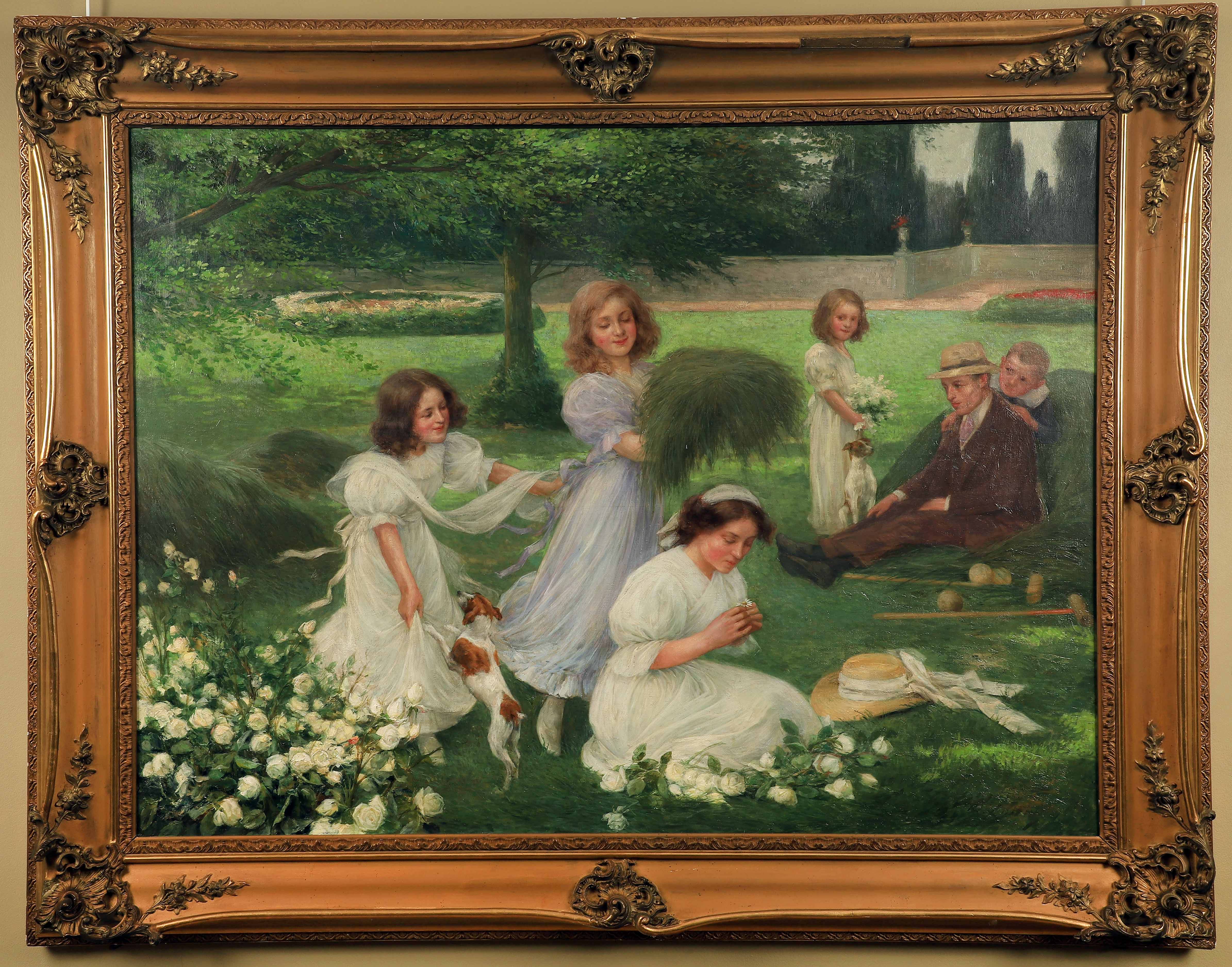  Richard LOTTHE (XIX-XXème siècle) — La partie de campagne