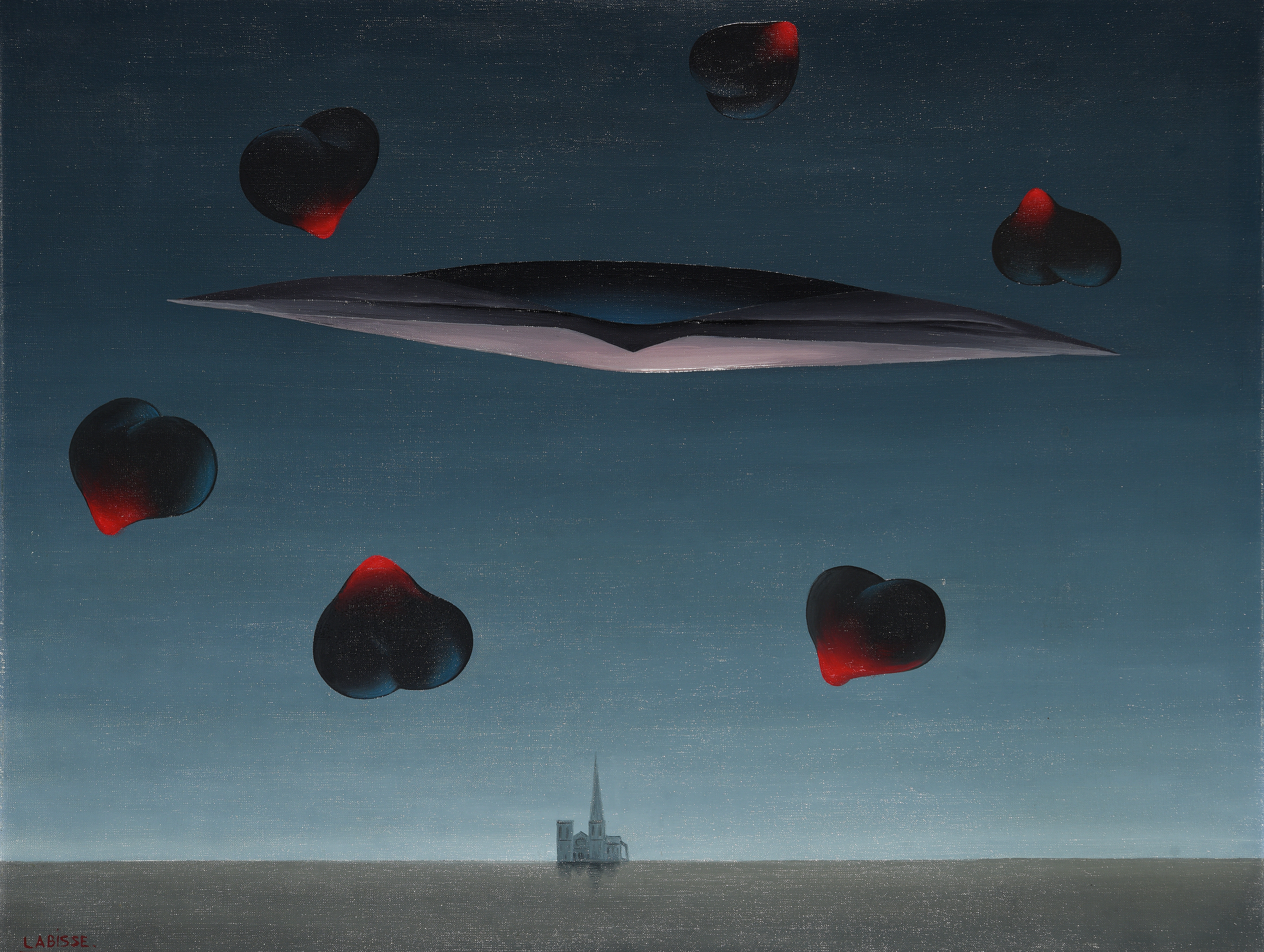 Félix LABISSE (1905-1982) — \"Le Déchristianiseur\", 1964.