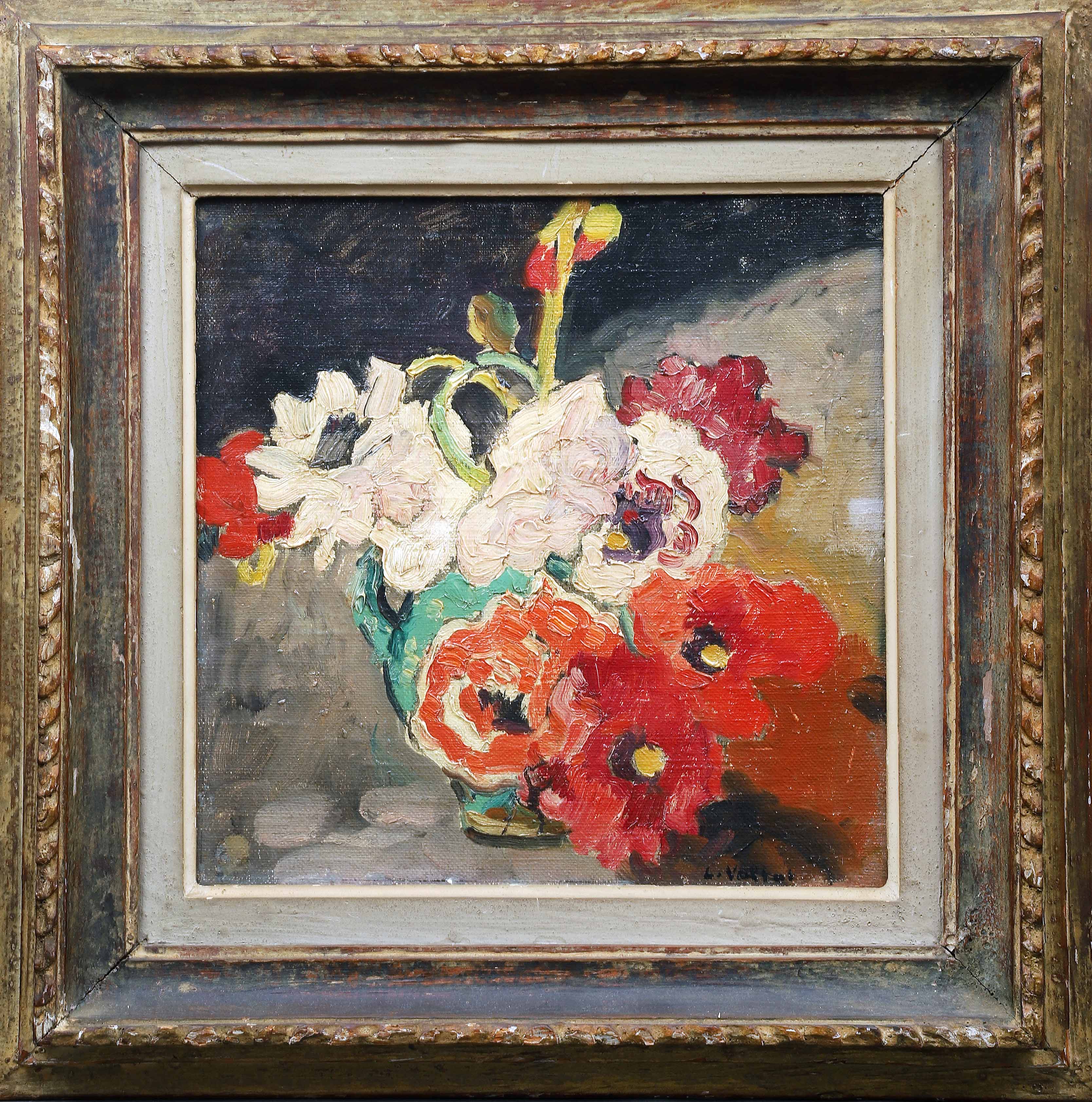 Louis VALTAT (1869-1952) — Vase de fleurs