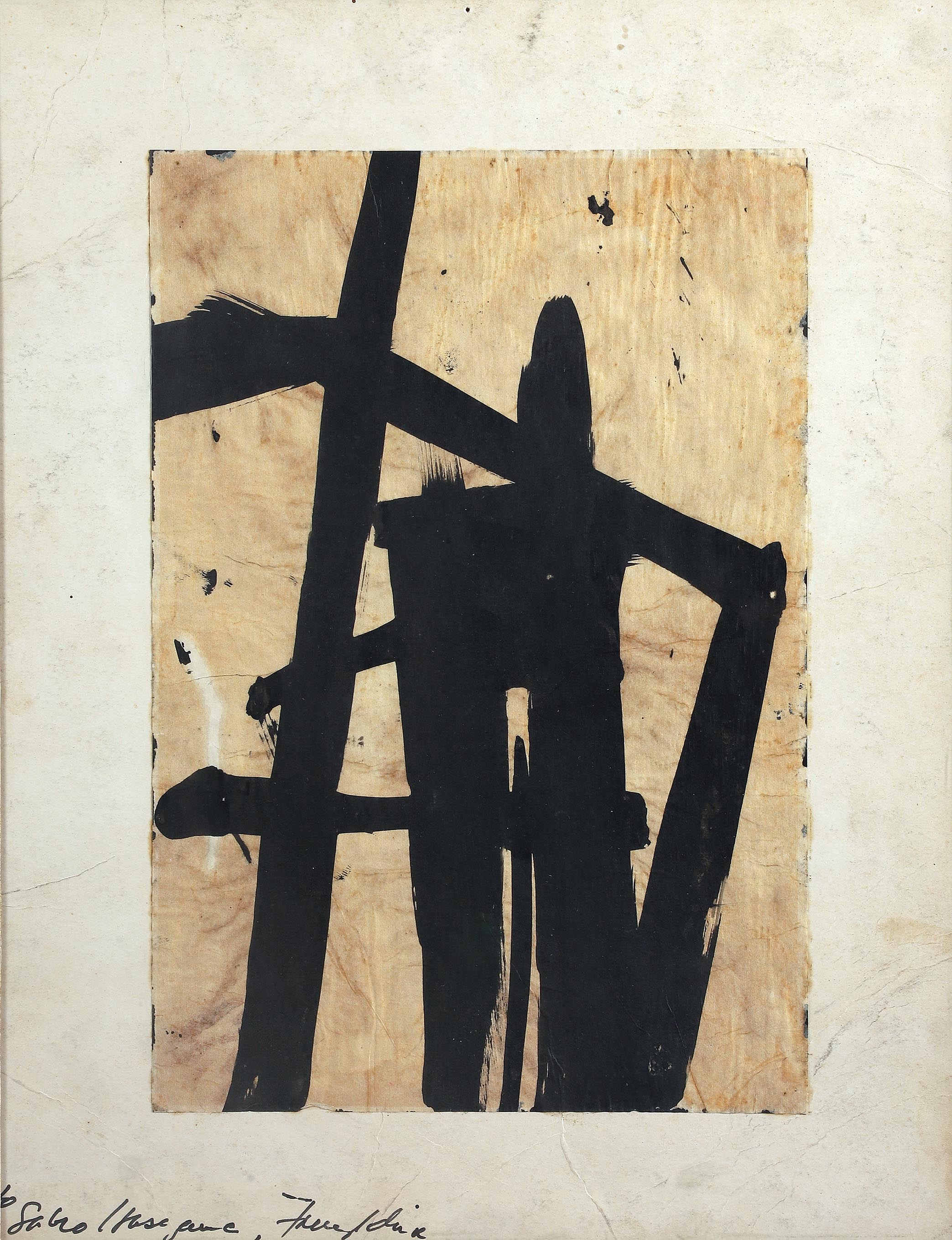 Franz KLINE (1910-1962) — Untitled, circa 1956