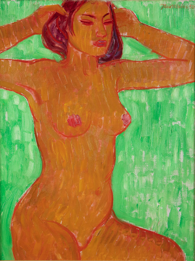 Théo MEIER [SUISSE] (1908-1982) — Jeune balinaise, 1950