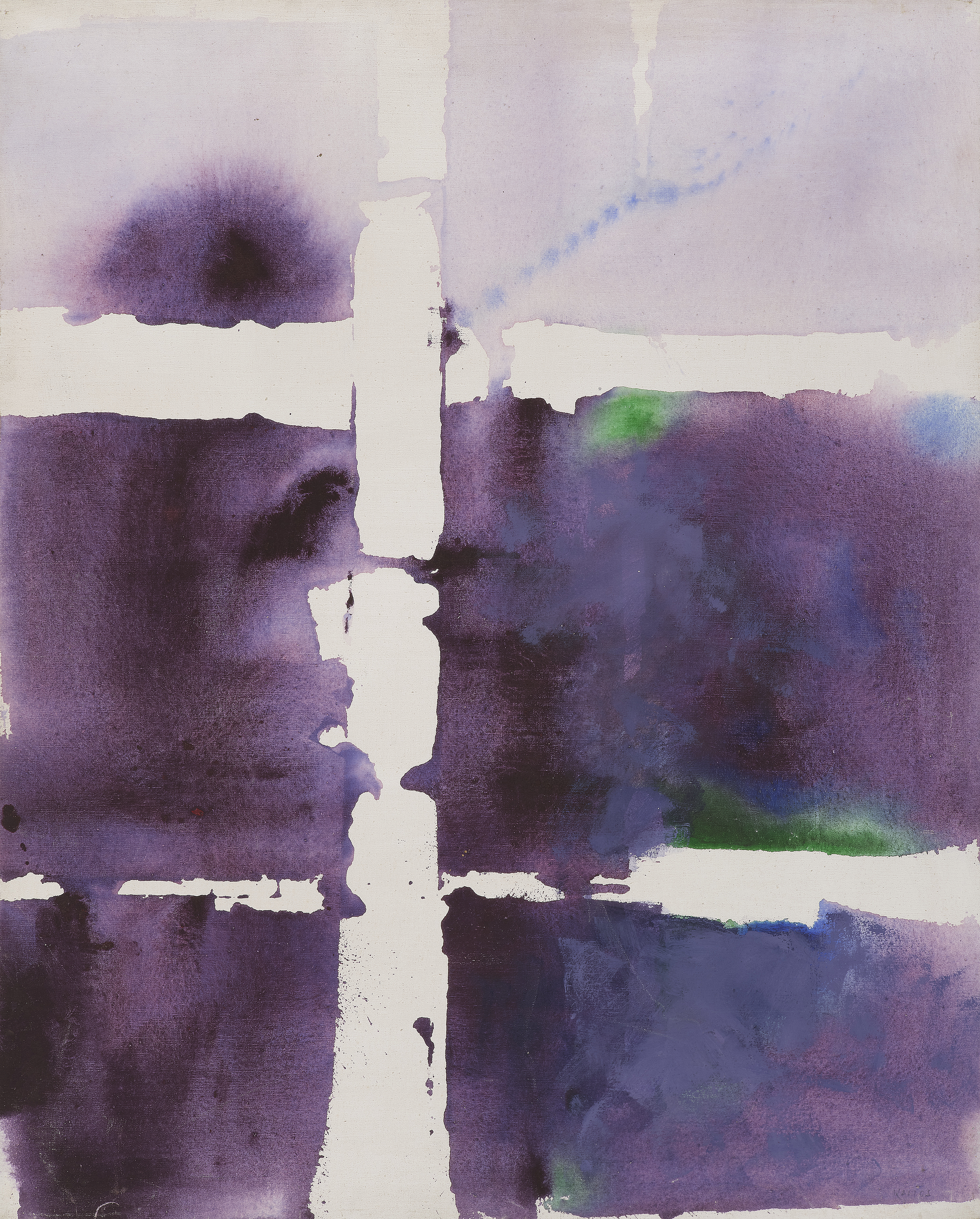 Paul KALLOS [FRANCE-HONGRIE] (1928-2001) — Sans titre, 1977