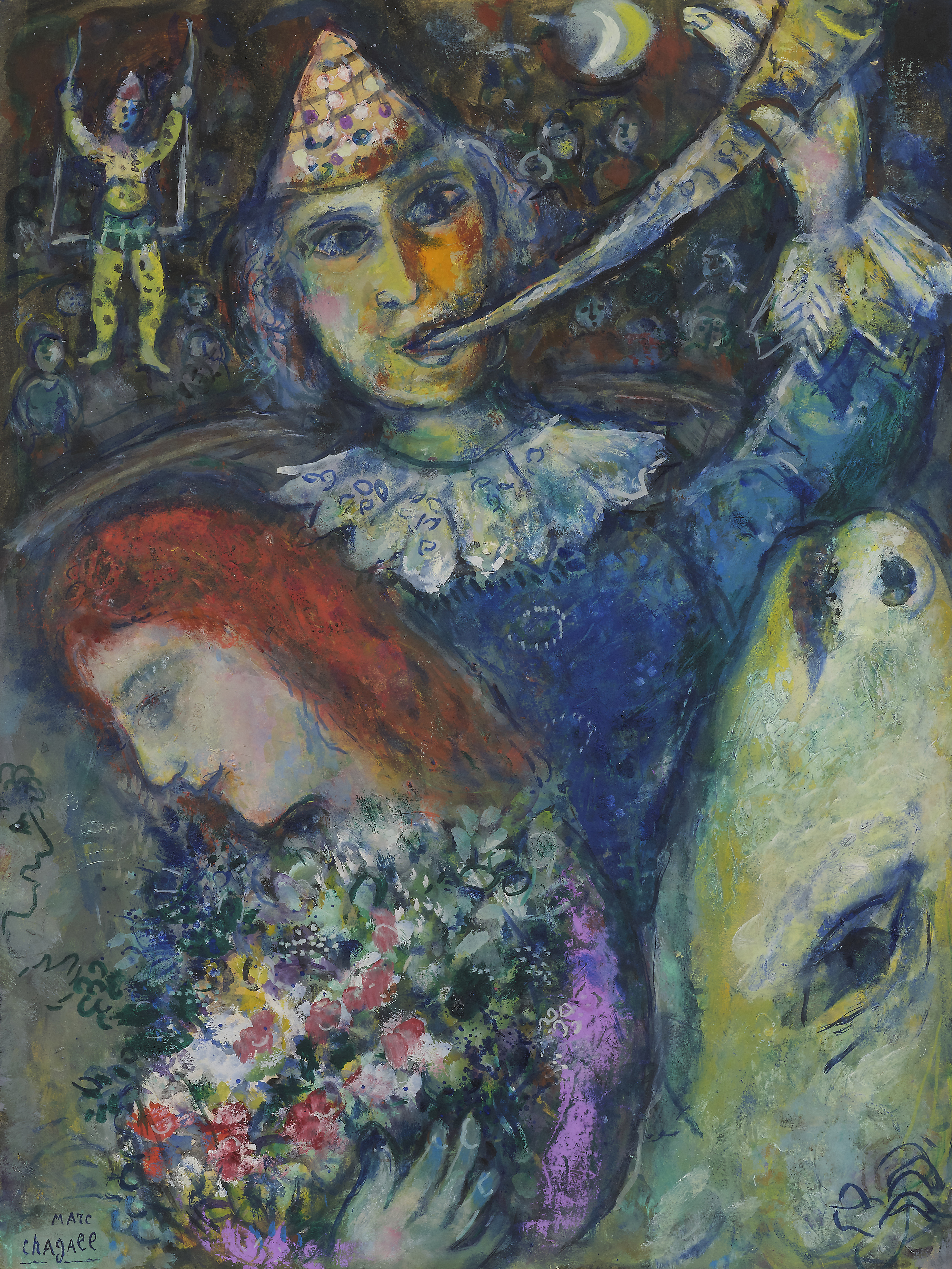 Marc CHAGALL (1887 1985) — Au cirque, 1959-1968