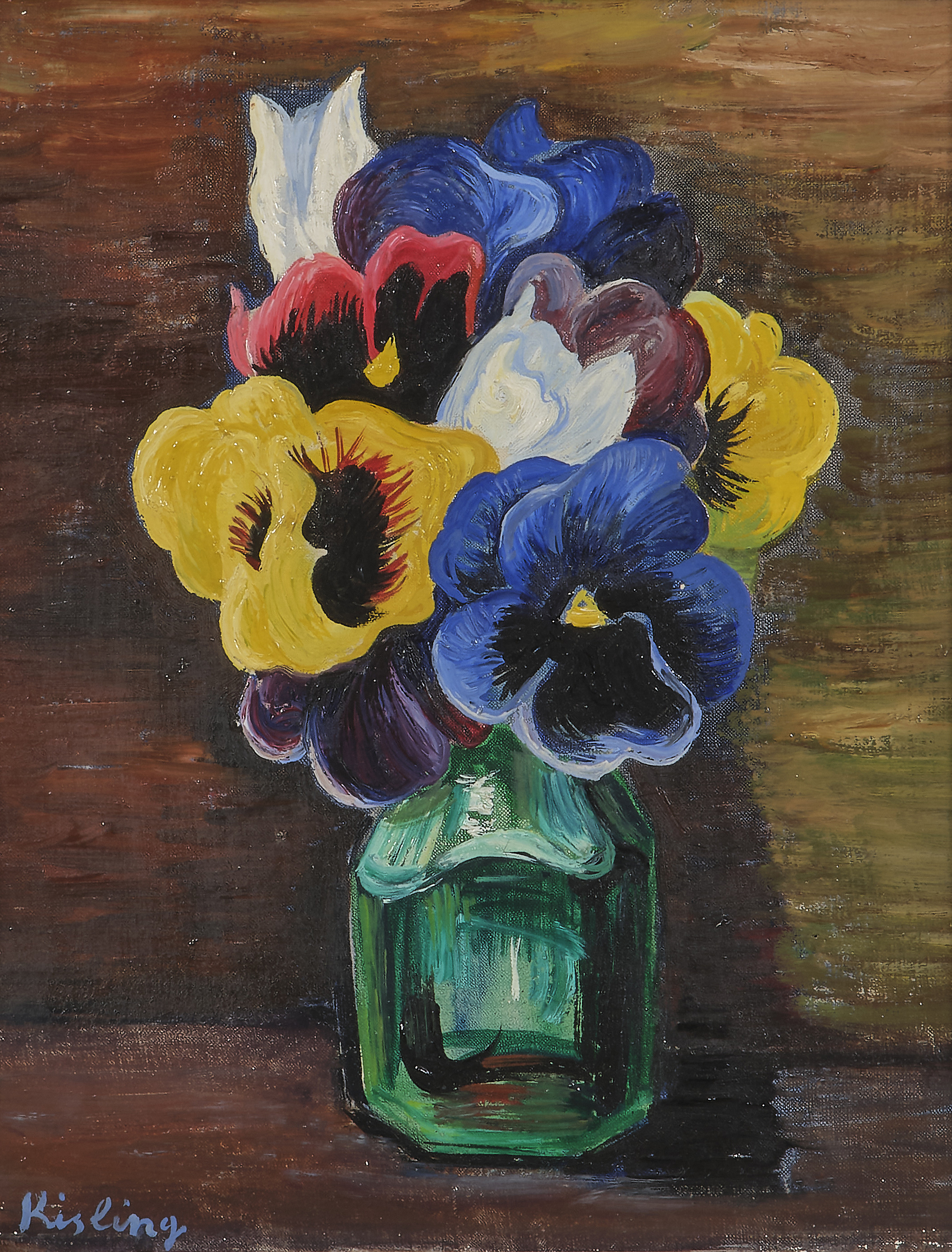 Moïse KISLING (1891 - 1953) — Pensées, circa 1950