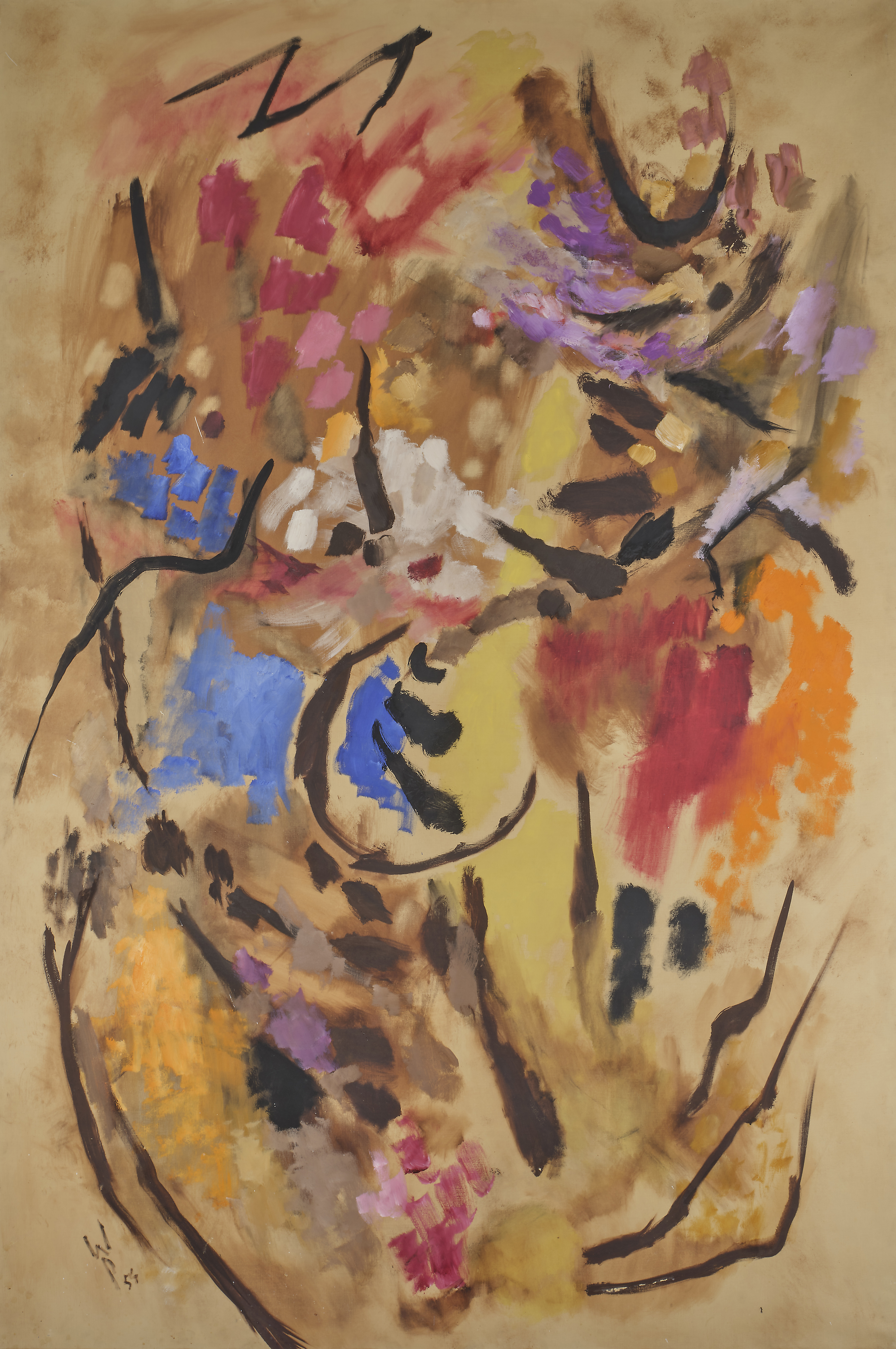 Wolfgang PAALEN (1907 1959) — Composition, 1954