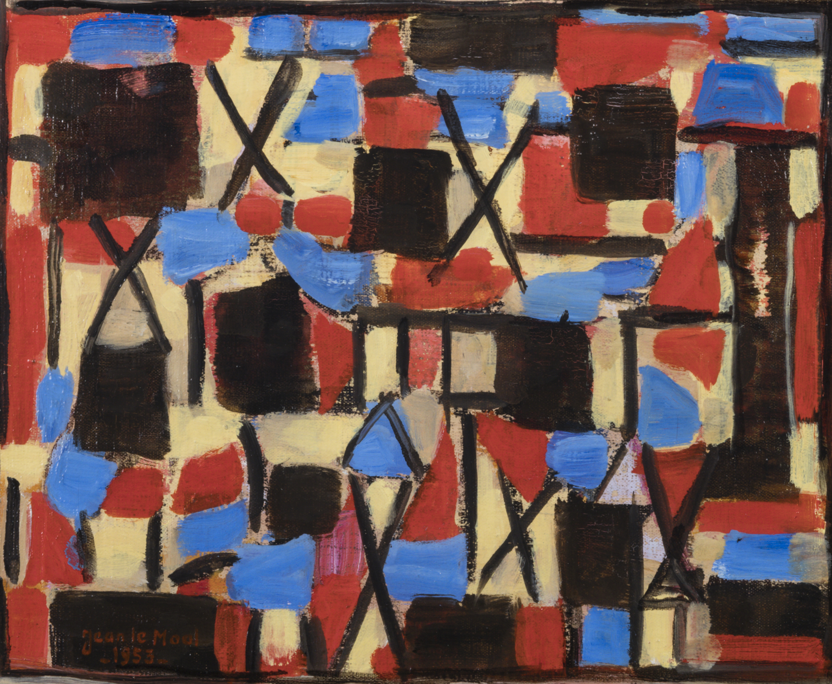 Jean le MOAL (1909-2007) — Composition, 1953