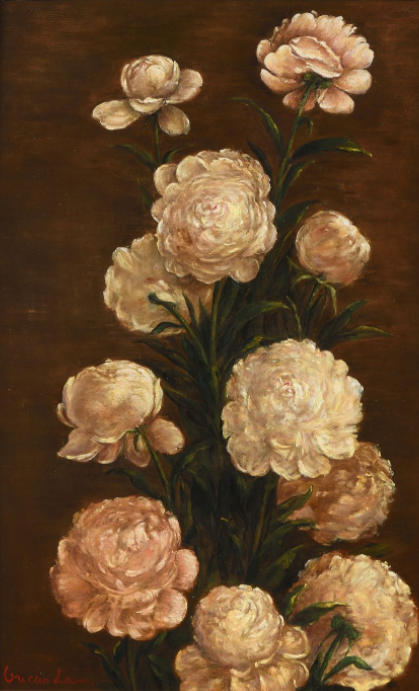 Cao Dam VU (1908-2000) — Les pivoines, circa 1954