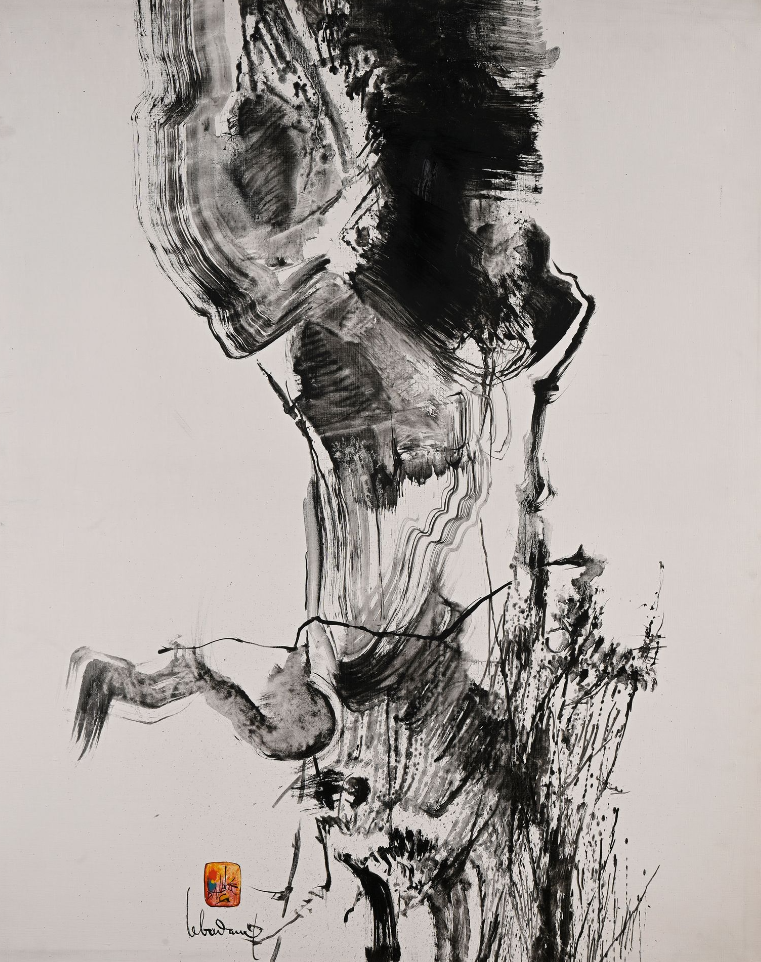 Dang LEBADANG (1921-2015) — Paysage indomptable, vers 1971-1974