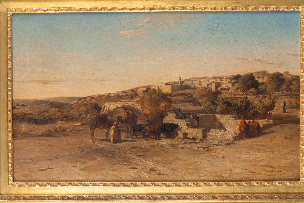  — Halte des chameliers devant Nazareth