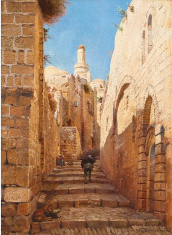  — Rue à Jérusalem