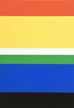  — Maquette pour toile à bandes