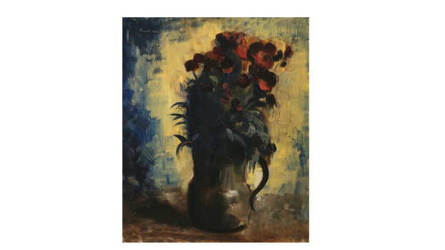  — Nature morte au vase de giroflées