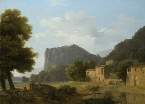  — Paysage à la ferme fortifiée