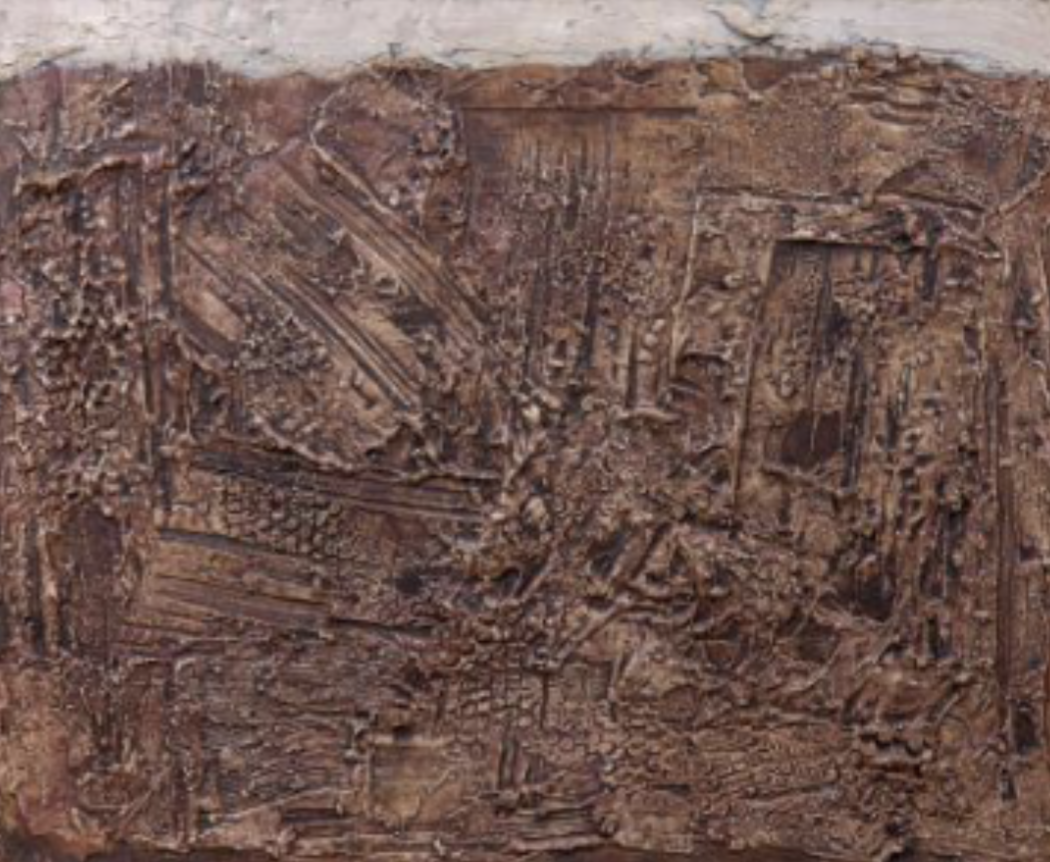  — Paysage du mental (avec concrétions se chevauchant)