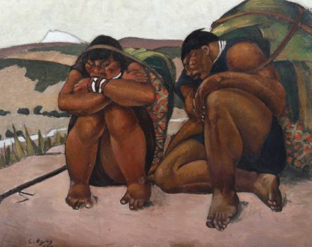  — Paysans agenouillés